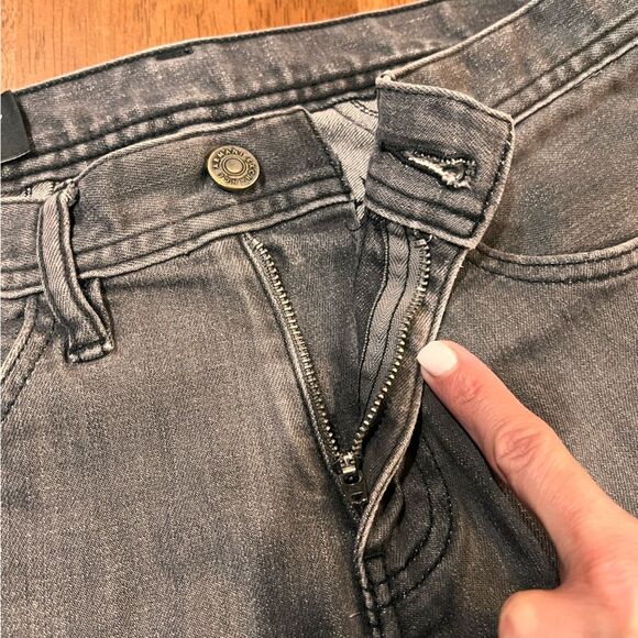 Armani Exchange Gray Wash Stretch Jeans 30x31 Straight Fit Modern Classic Men’s - Picture 8 of 12